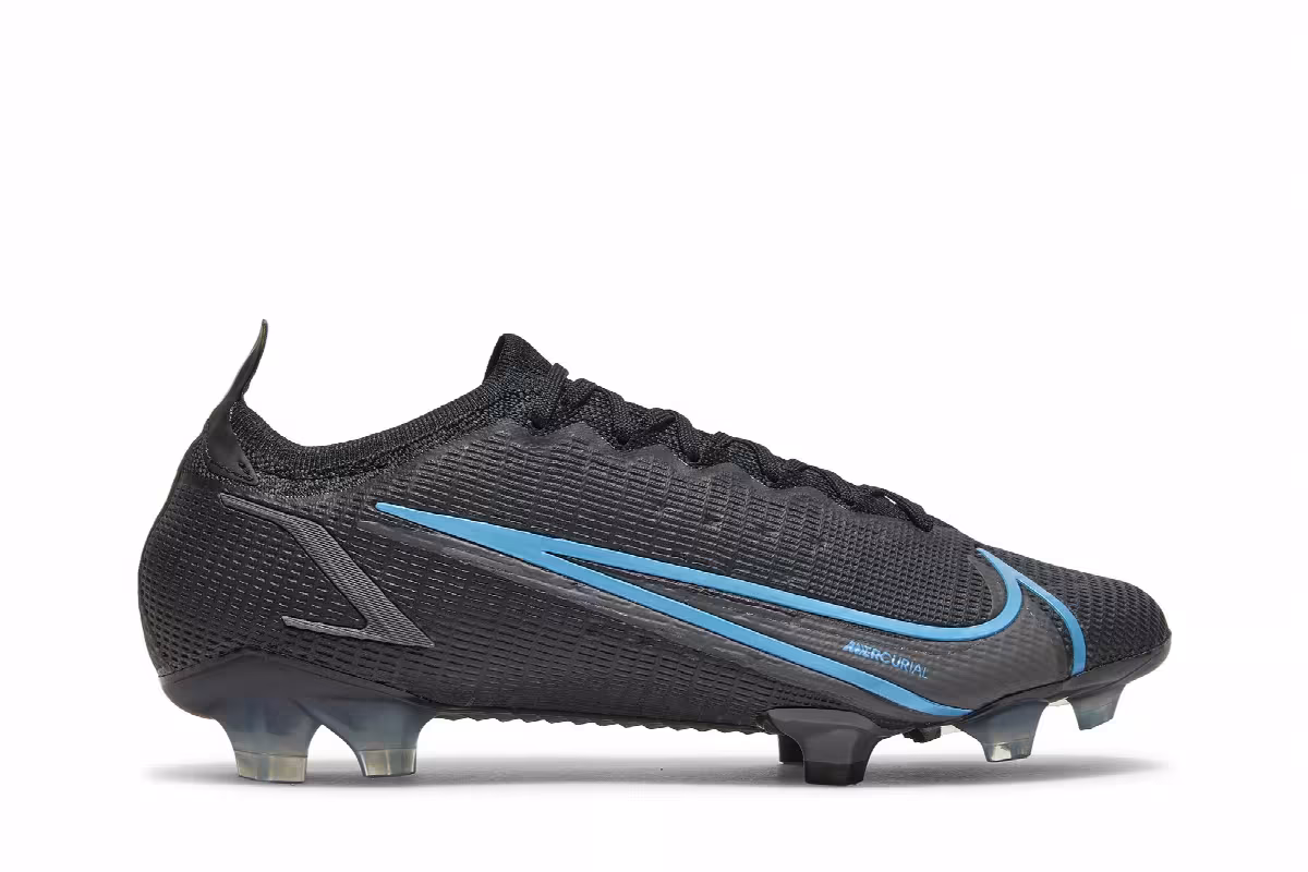 Nike Mercurial Vapor 14 Elite FG Black Photo Blue, view 2