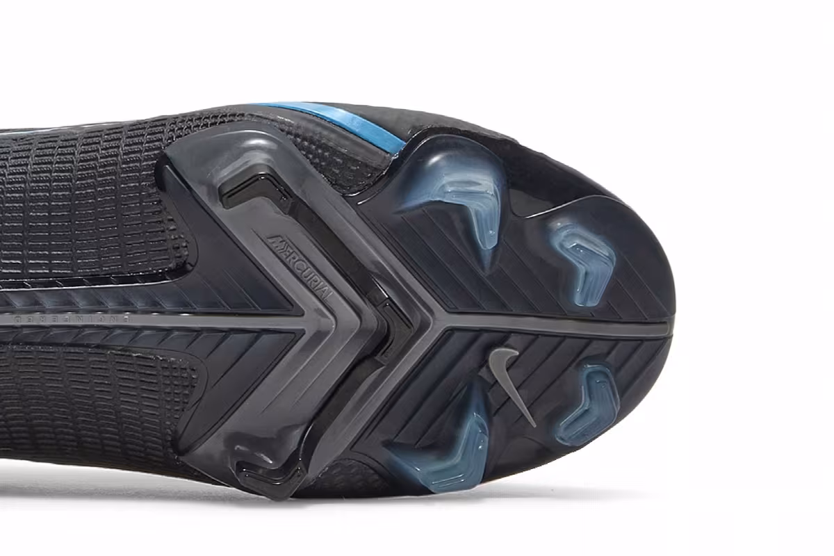Nike Mercurial Vapor 14 Elite FG Black Photo Blue, view 6