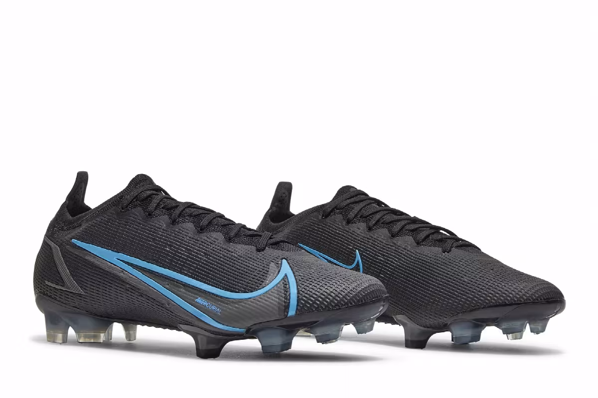 Nike Mercurial Vapor 14 Elite FG Black Photo Blue, view 9