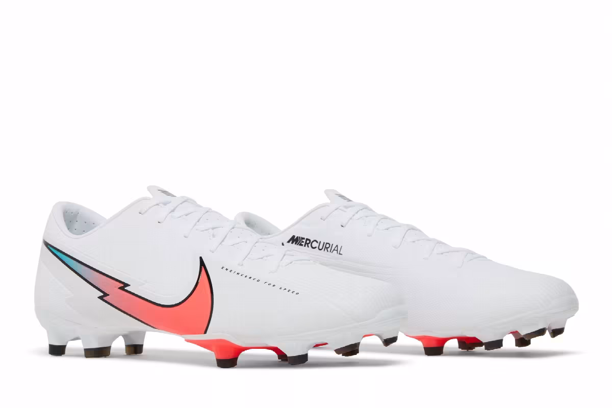 Nike Mercurial Vapor 13 Academy MG White Flash Crimson, view 9