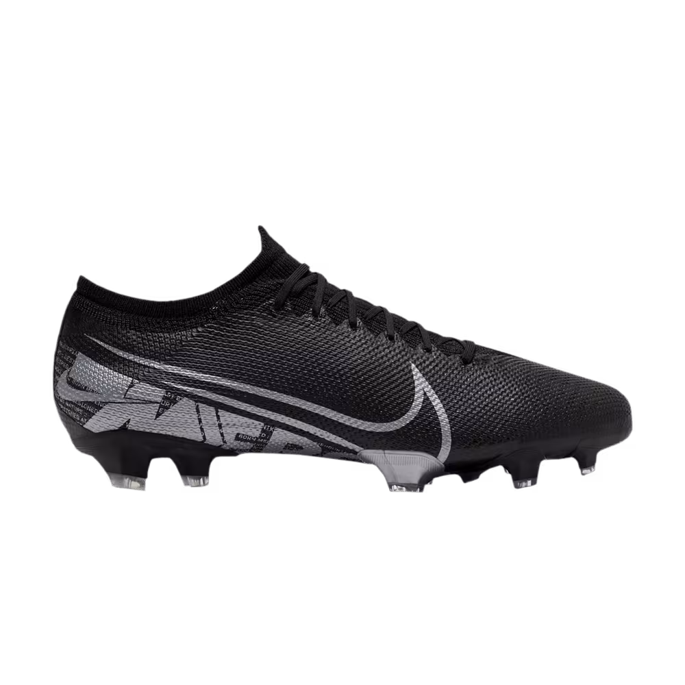Nike Mercurial Vapor 13 Pro FG Black Matte Silver