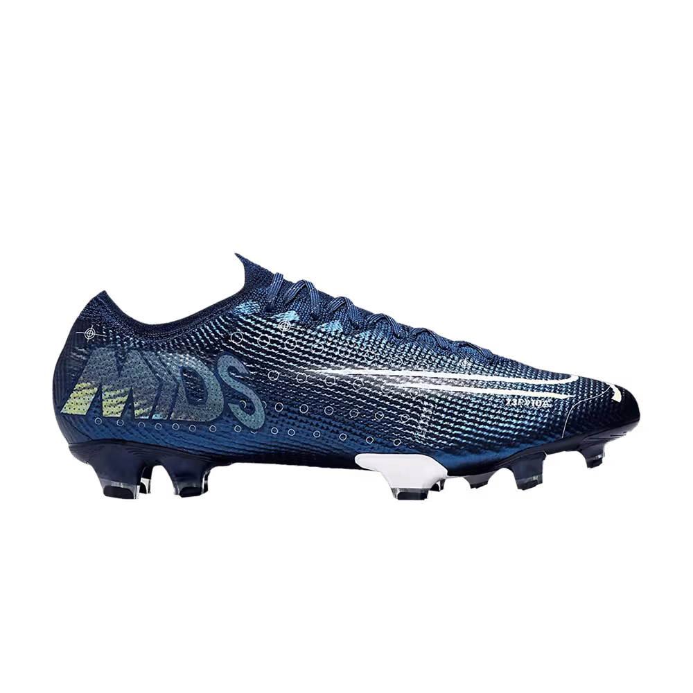 Nike Mercurial Vapor 13 Elite MDS FG Blue Void Barely Volt