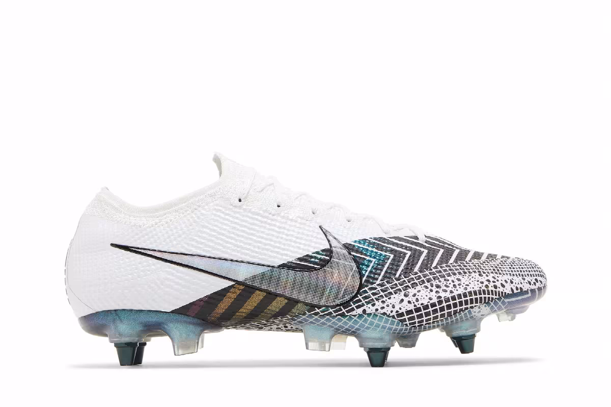 Nike Mercurial Vapor 13 Elite SG PRO AC Dream Speed - White Black, view 2