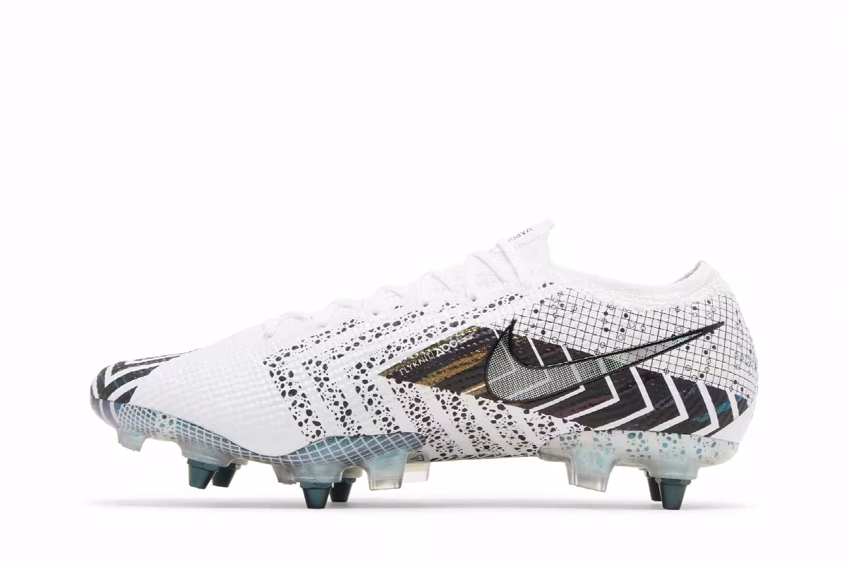 Nike Mercurial Vapor 13 Elite SG PRO AC Dream Speed - White Black, view 4