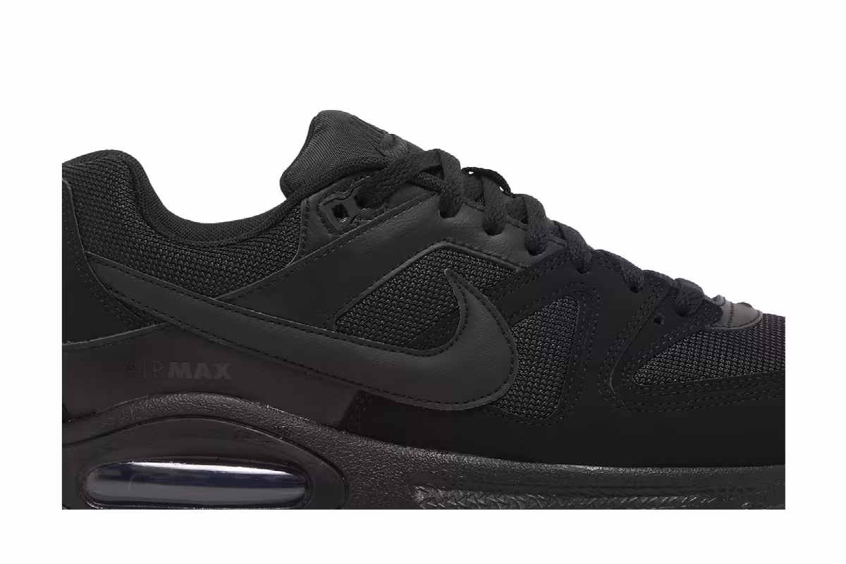 Nike Air Max Command Triple Black, view 3