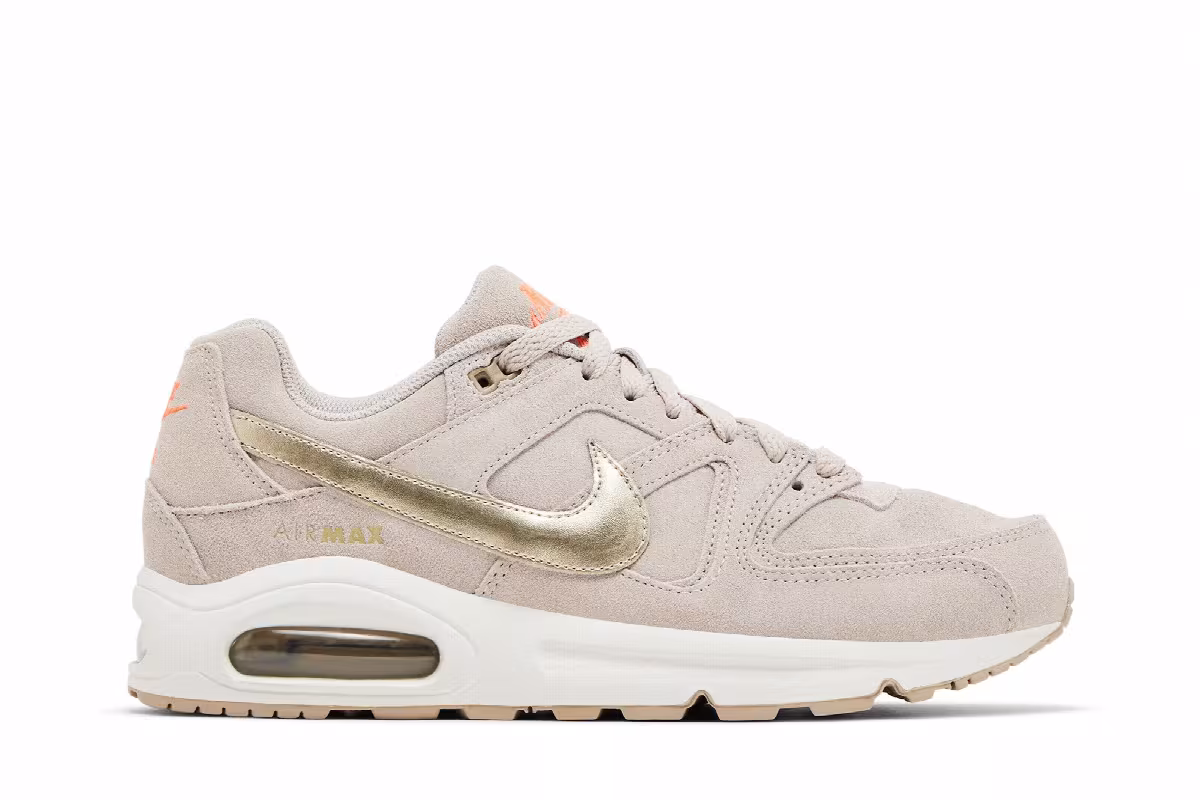 Nike Women's Air Max Command Premium String Metallic Gold, view 2