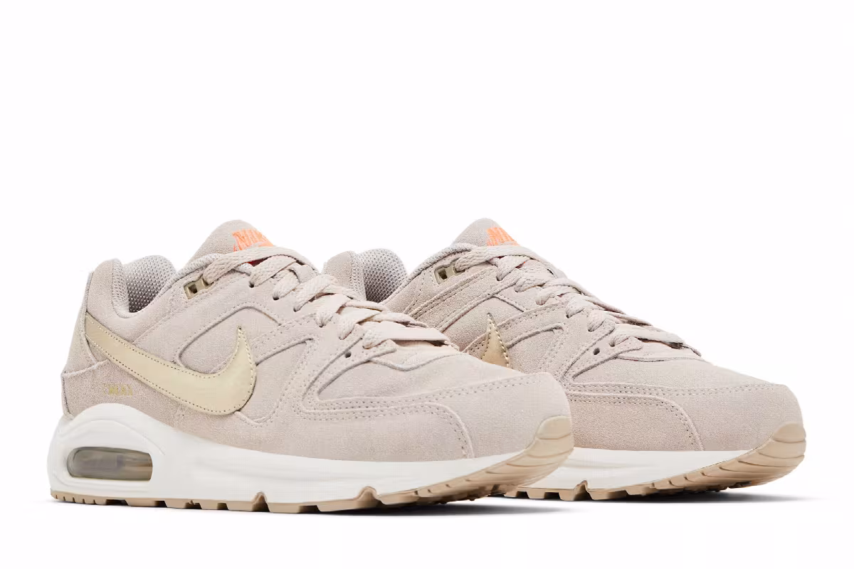Nike Women's Air Max Command Premium String Metallic Gold, view 9
