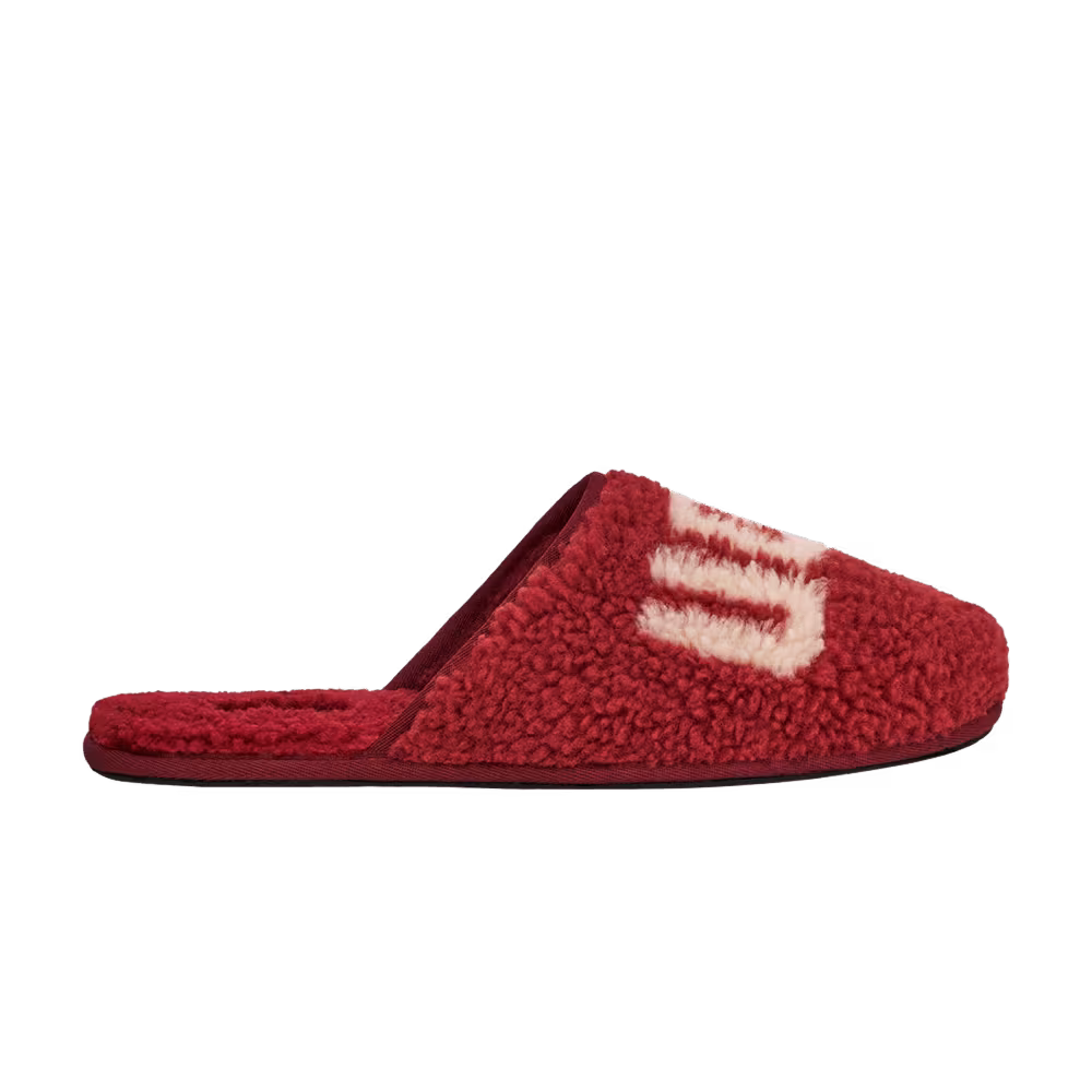 UGG Scuff Slipper Curly Graphic - Red Wine