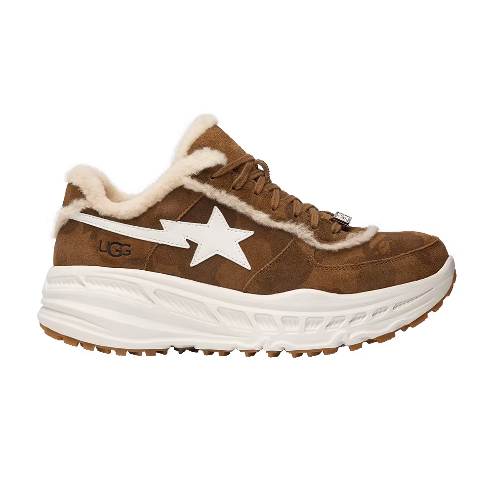 A Bathing Ape x UGG Sneaker Boot Chestnut