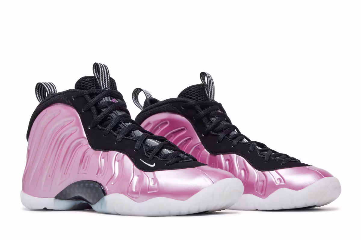 Nike Little Posite One GS Polarized Pink, view 9