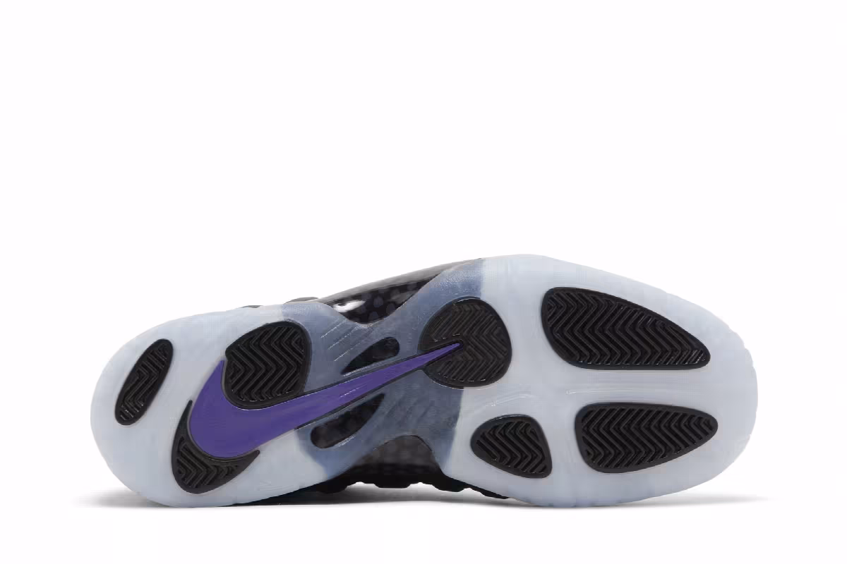 Nike Little Posite One GS Eggplant 2024, view 5