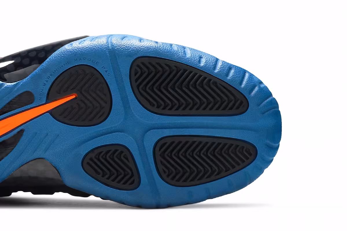 Nike Little Posite Pro GS Knicks, view 6