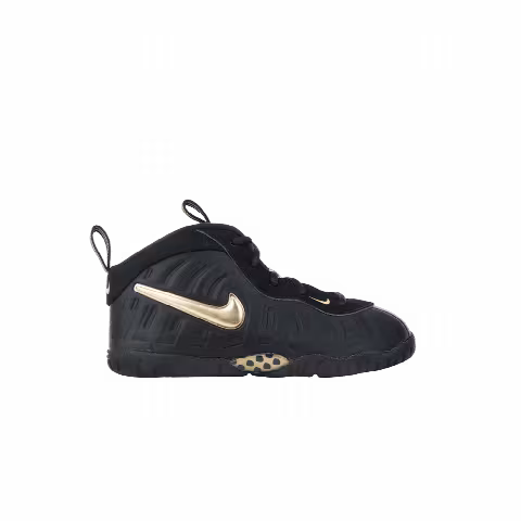 Nike Little Posite Pro TD 'Black Metallic Gold'