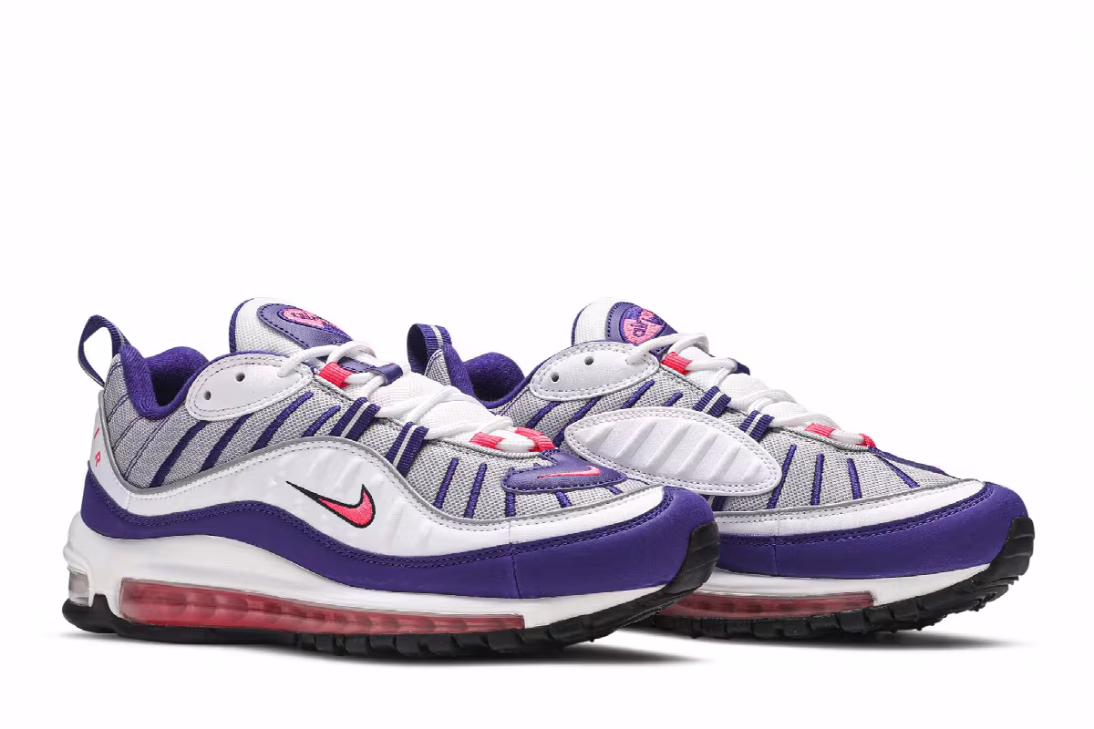 Nike Women's Air Max 98 Raptors, view 9