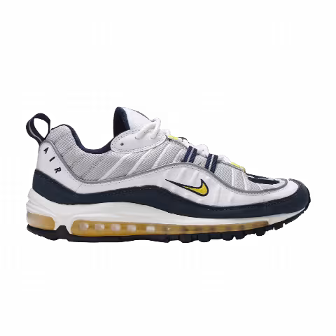 Nike Air Max 98 'Yellow White Navy'