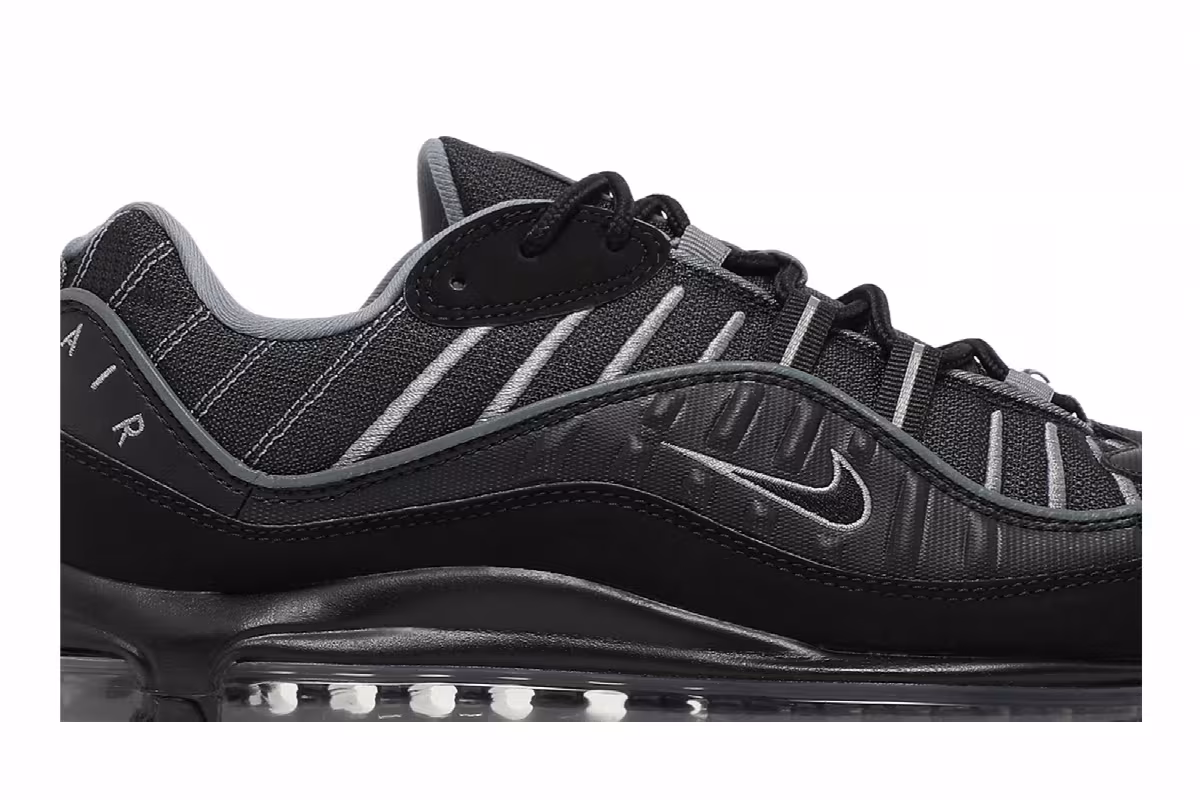 Nike Air Max 98 Black Smoke Grey, view 3