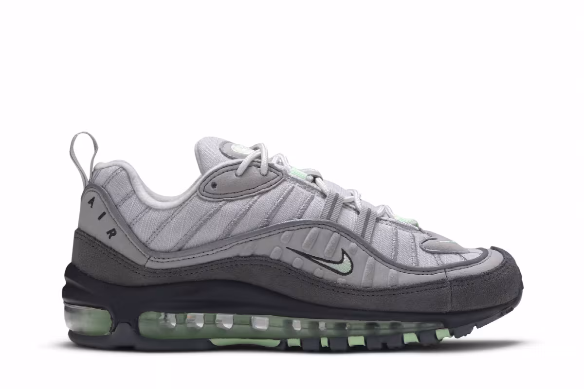 Nike Air Max 98 GS Fresh Mint, view 2