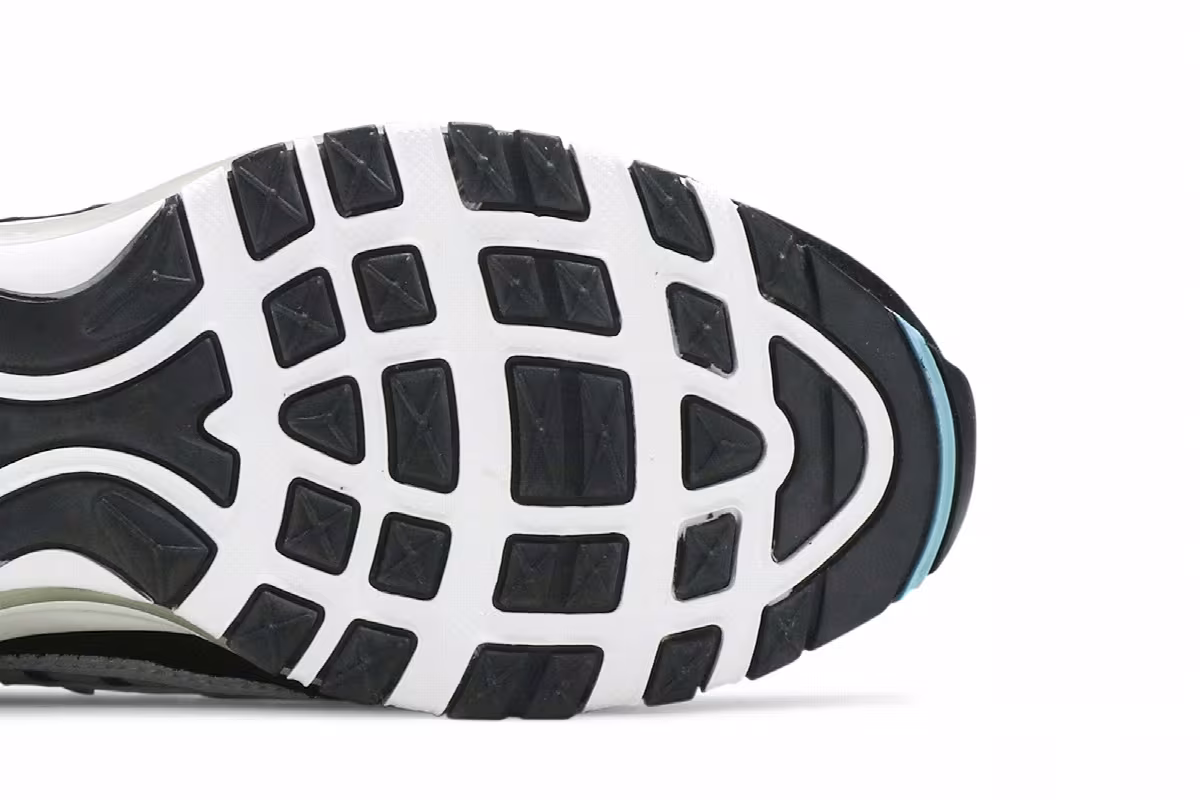 Nike Air Max 98 GS Heel Logo, view 6