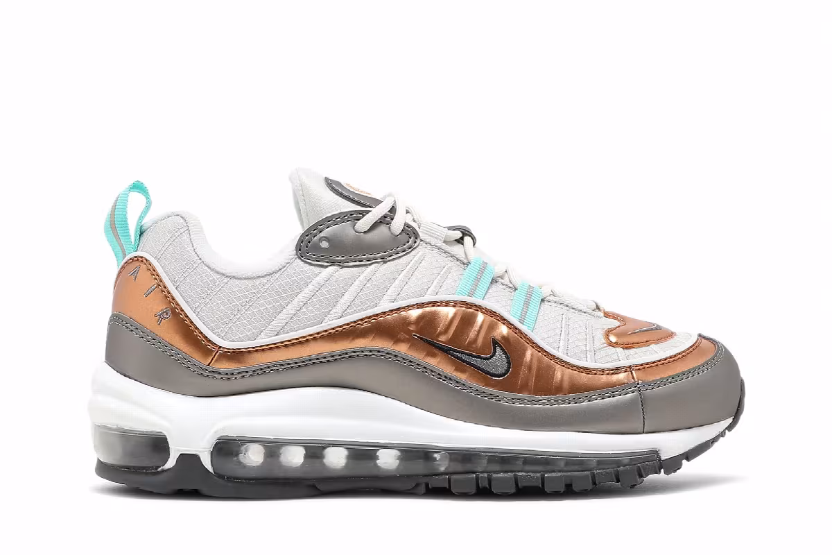 Nike Women's Air Max 98 Metallic Bronze, view 2