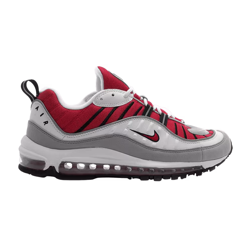 Nike Air Max 98 University Red Black