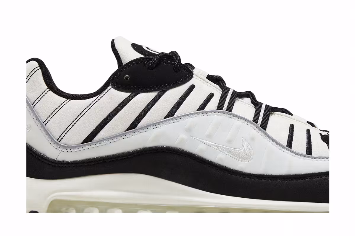 Nike Women's Air Max 98 Black Sail, view 3