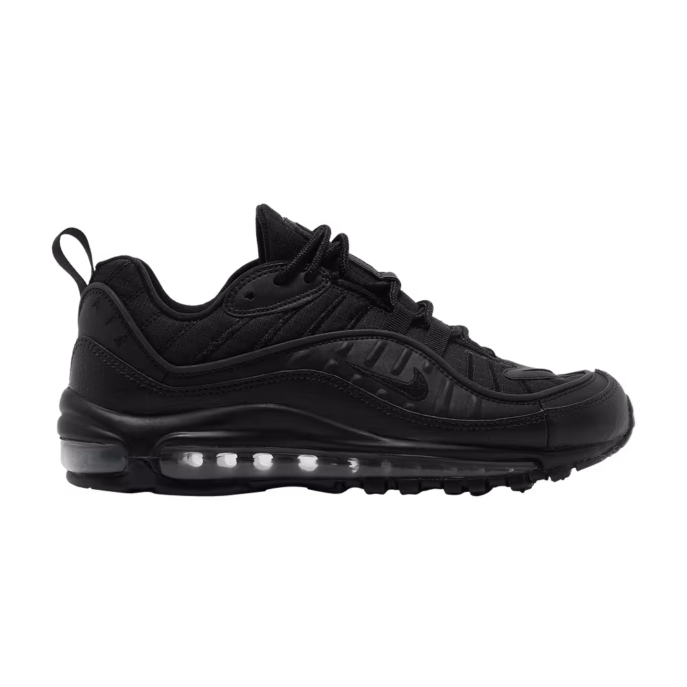 Nike Air Max 98 GS Triple Black