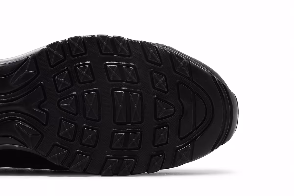 Nike Air Max 98 GS Triple Black, view 6