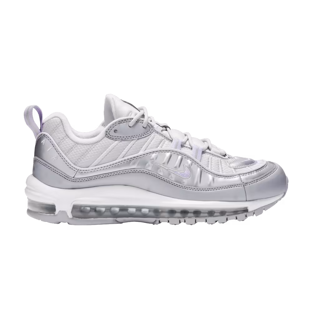 Nike Women's Air Max 98 Lilac Metallic Silver