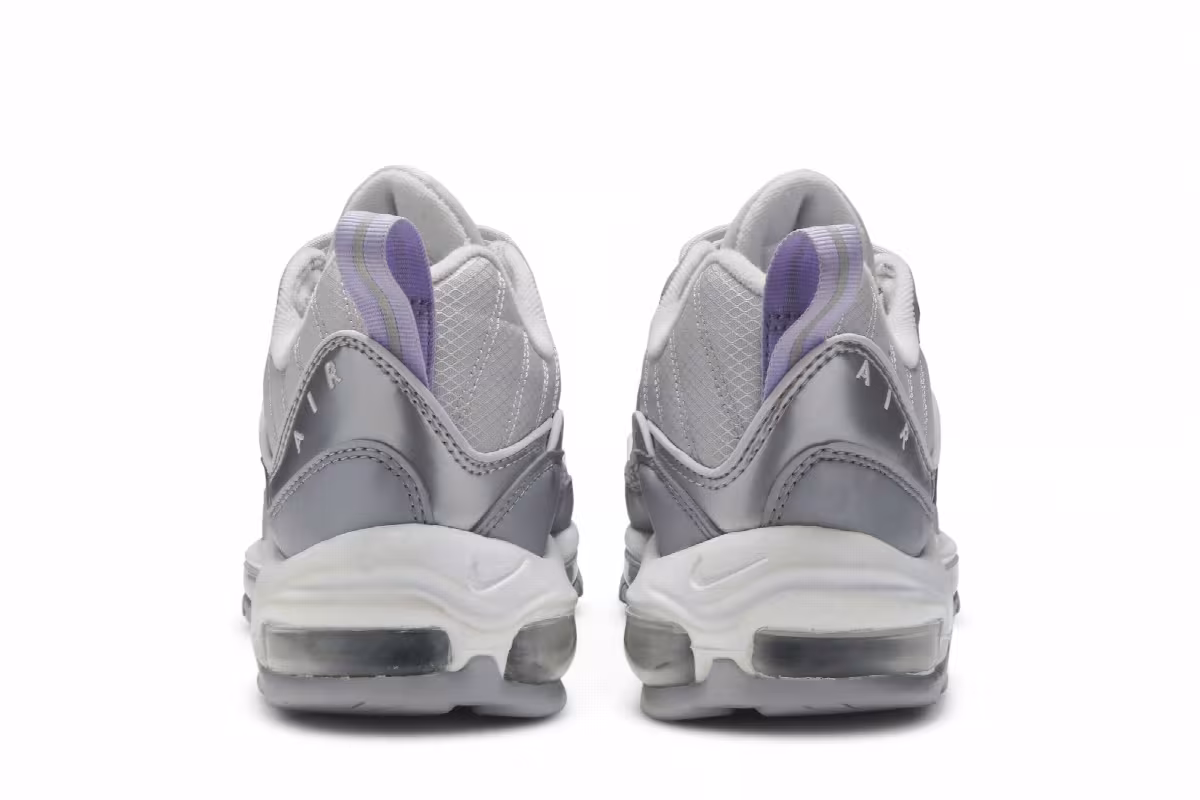Nike Women's Air Max 98 Lilac Metallic Silver, view 7