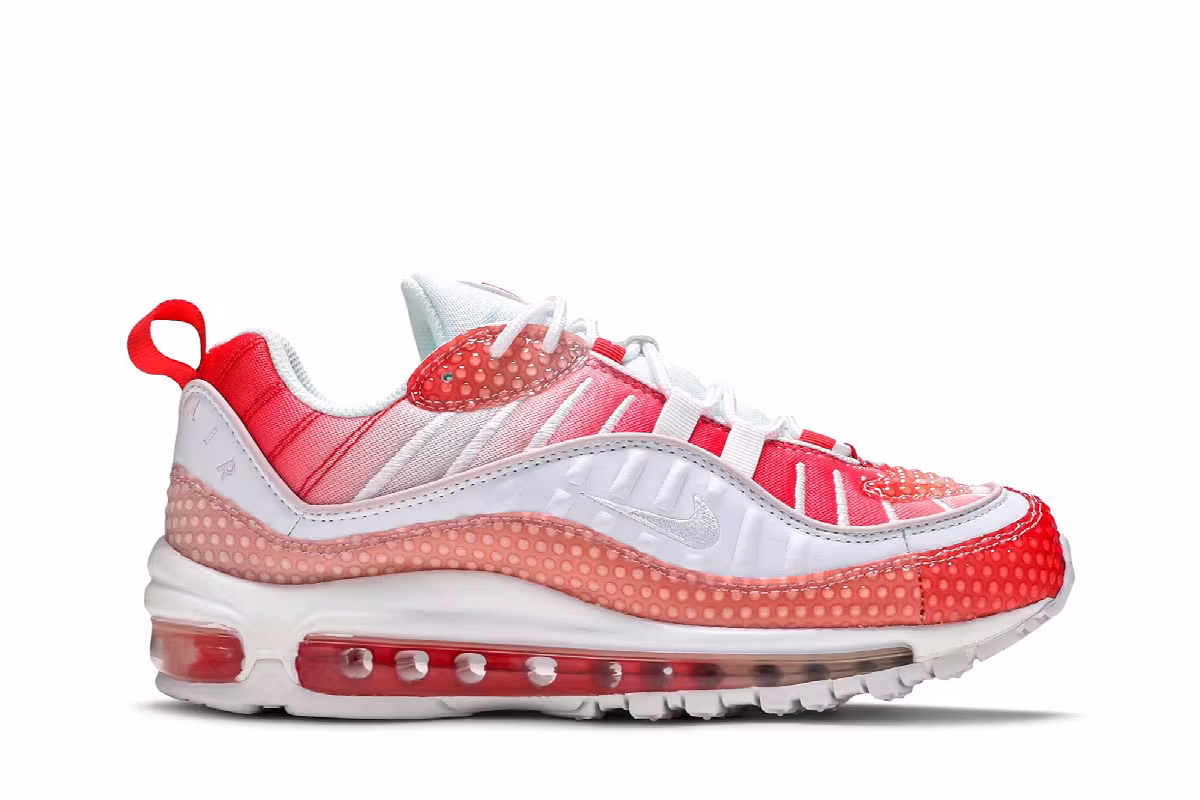 Nike Women's Air Max 98 Bubble Pack - Track Red, view 2