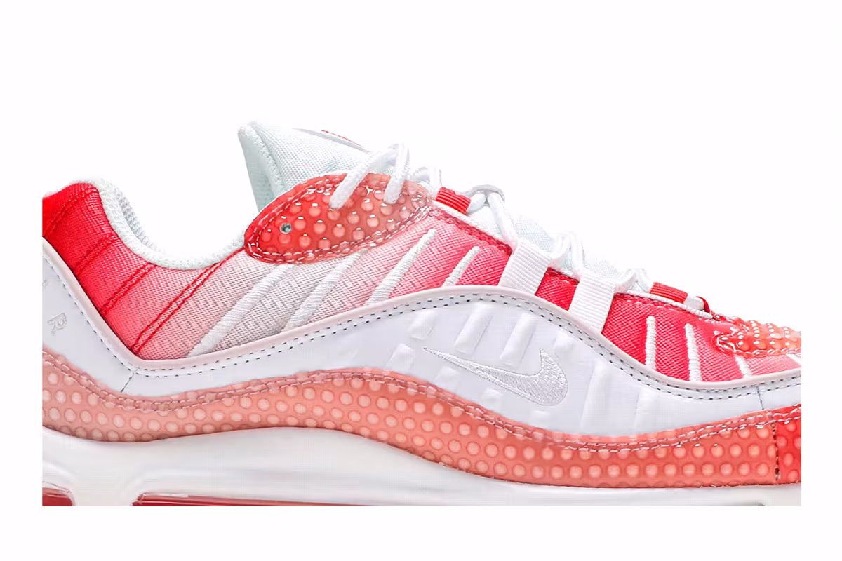 Nike Women's Air Max 98 Bubble Pack - Track Red, view 3