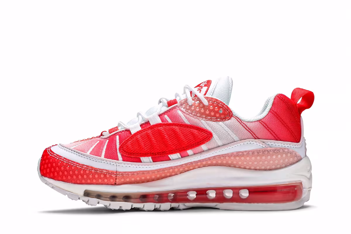 Nike Women's Air Max 98 Bubble Pack - Track Red, view 4