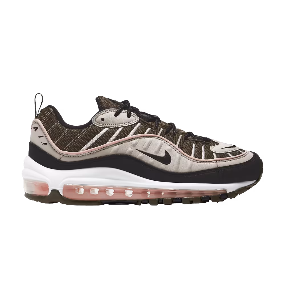 Nike Women's Air Max 98 Cargo Khaki Coral