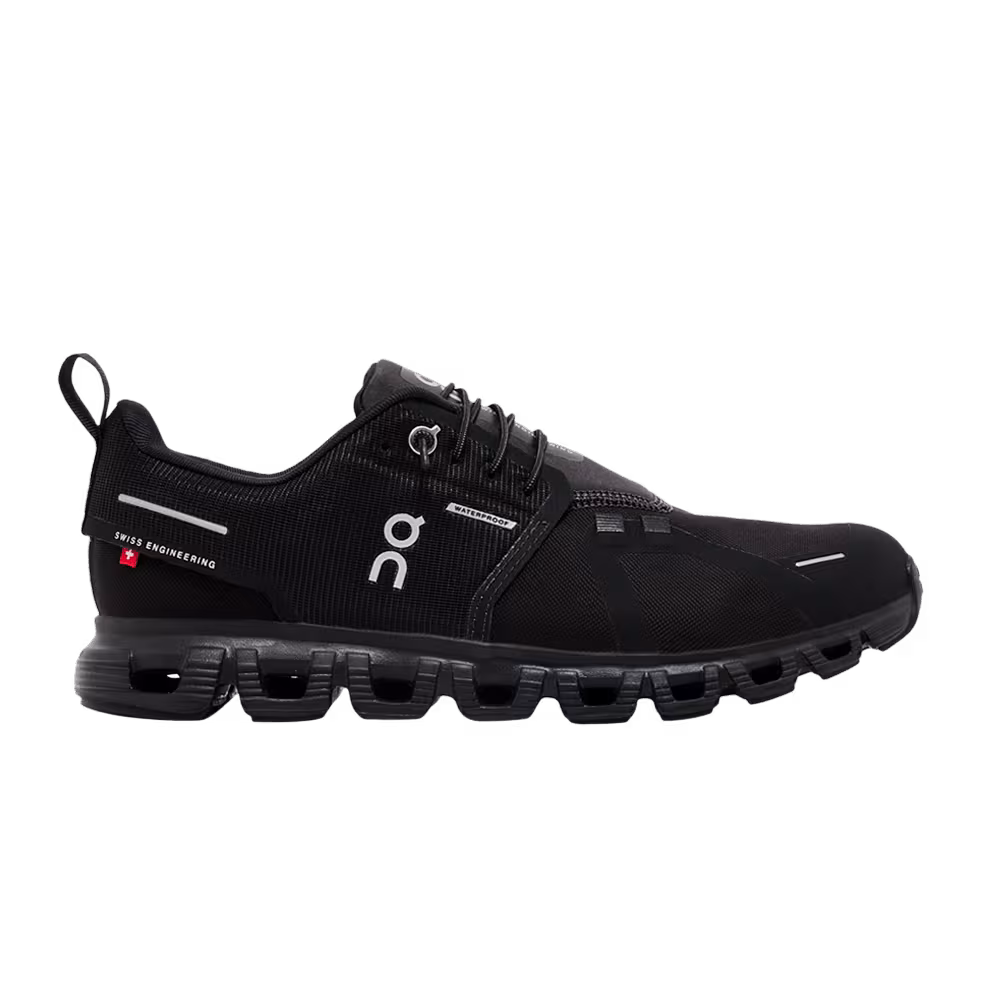 ON Women's Cloud 6 Waterproof Triple Black