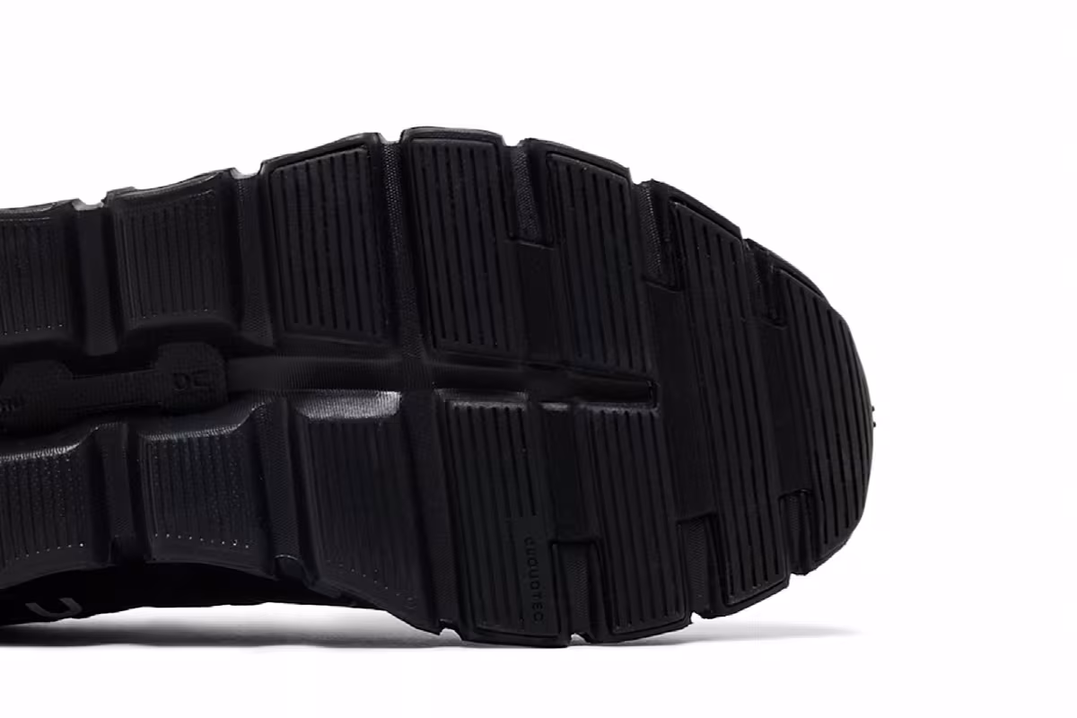 ON Women's Cloud 6 Waterproof Triple Black, view 6