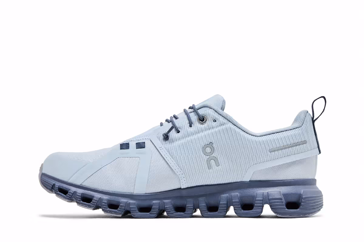 ON Women's Cloud 6 Waterproof Heather Metal, view 4