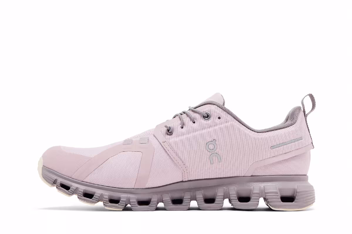 ON Women's Cloud 6 Waterproof Mauve Zinc, view 4