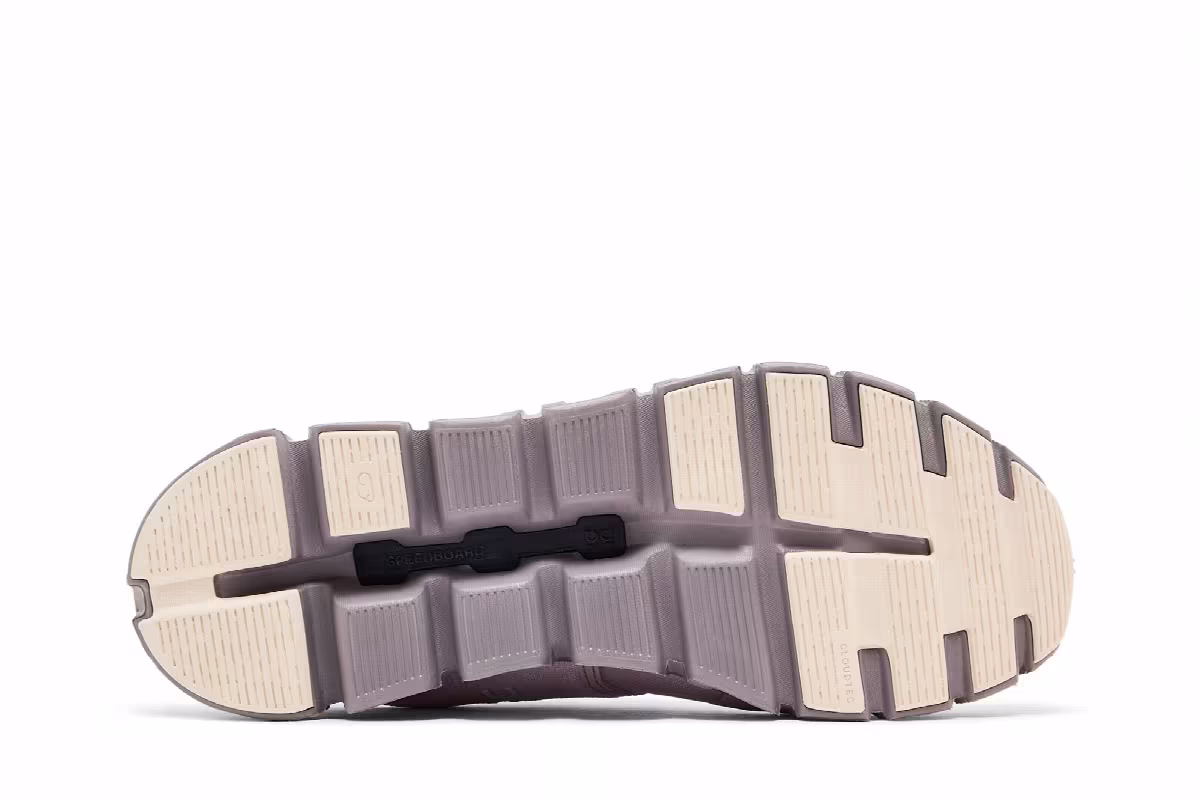 ON Women's Cloud 6 Waterproof Mauve Zinc, view 5