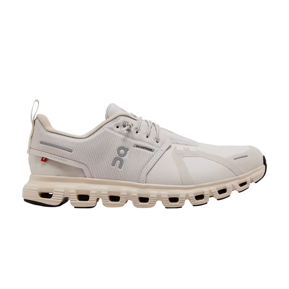 ON Women's Cloud 6 Waterproof Pearl Cream