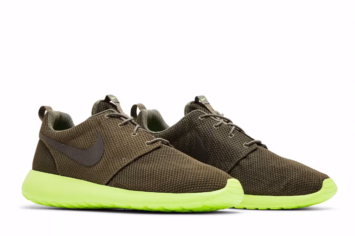 Nike Rosherun Tarp Green, view 9