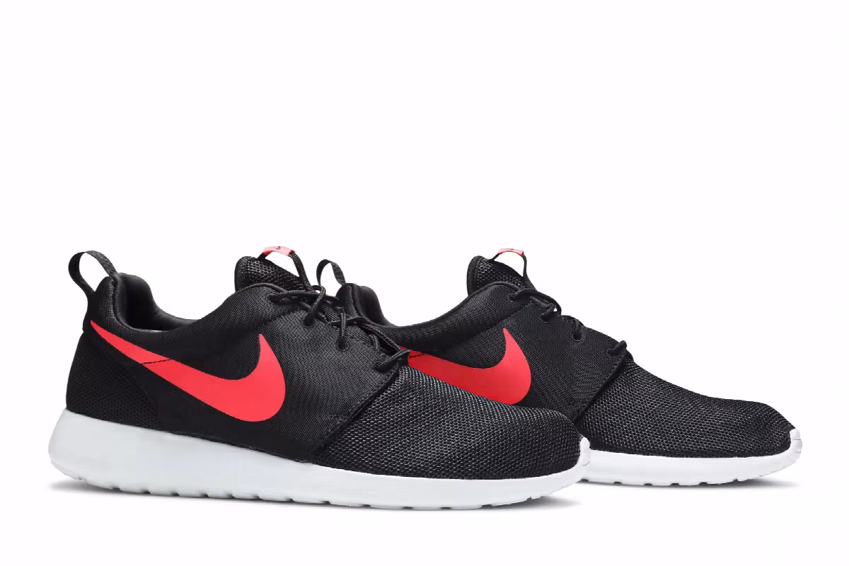 Nike Roshe One Black Solar Red, view 9