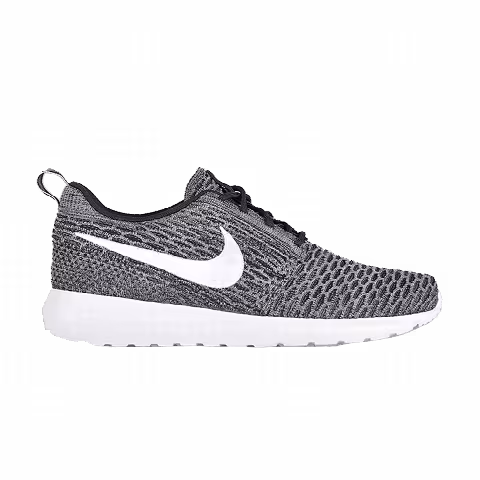Nike Roshe Run Flyknit Dark Grey 'Black Dark Grey'