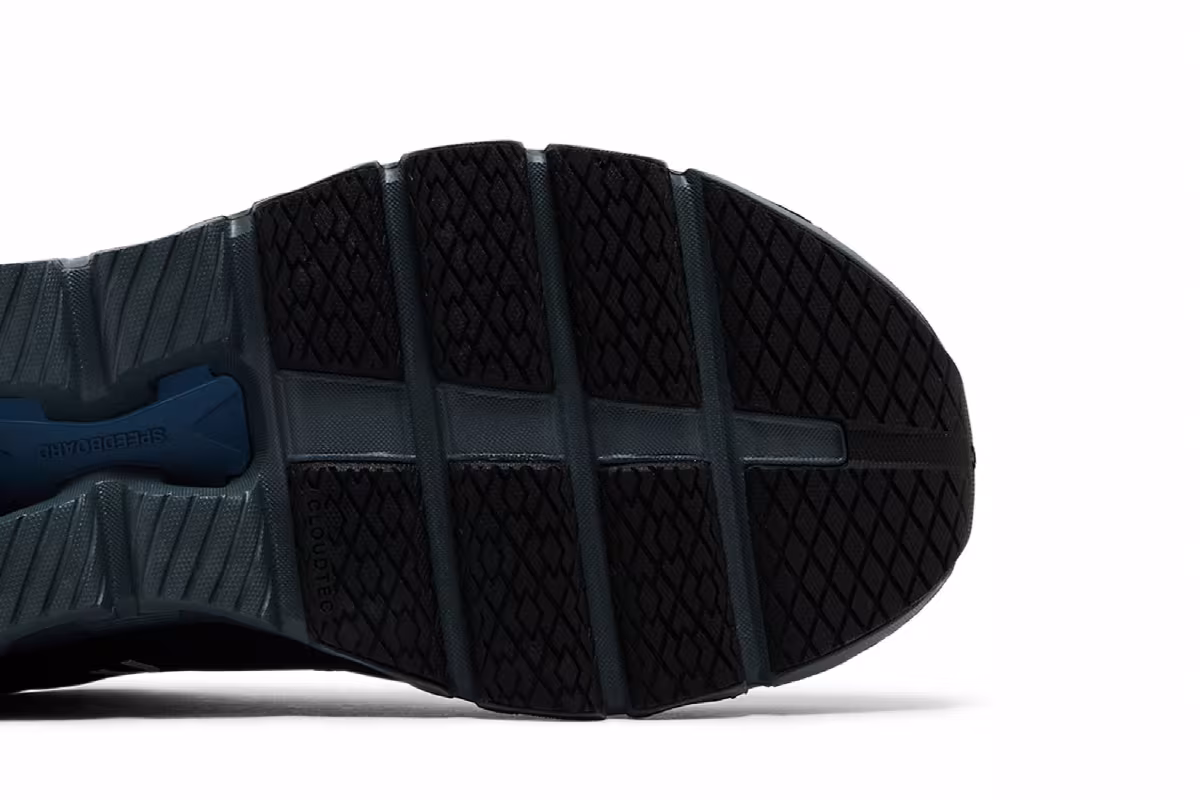 ON Cloud X 4 Black Chambray, view 6