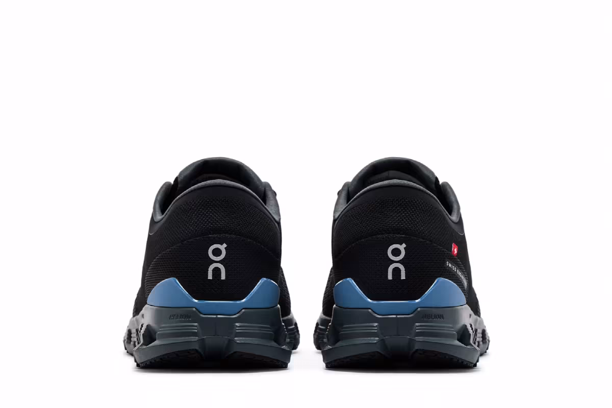 ON Cloud X 4 Black Chambray, view 7