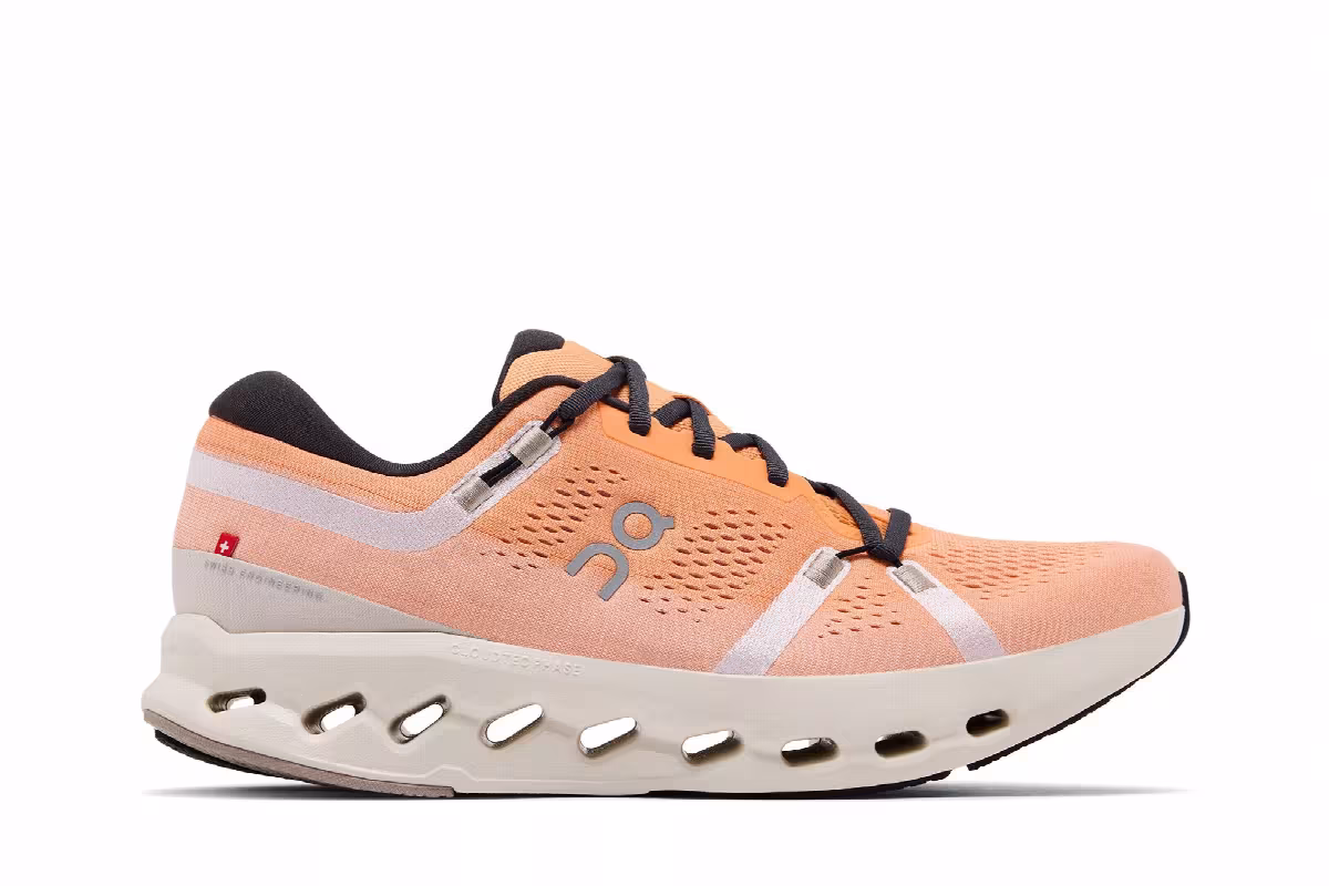 ON Cloudsurfer 2 Tangerine Ivory, view 2