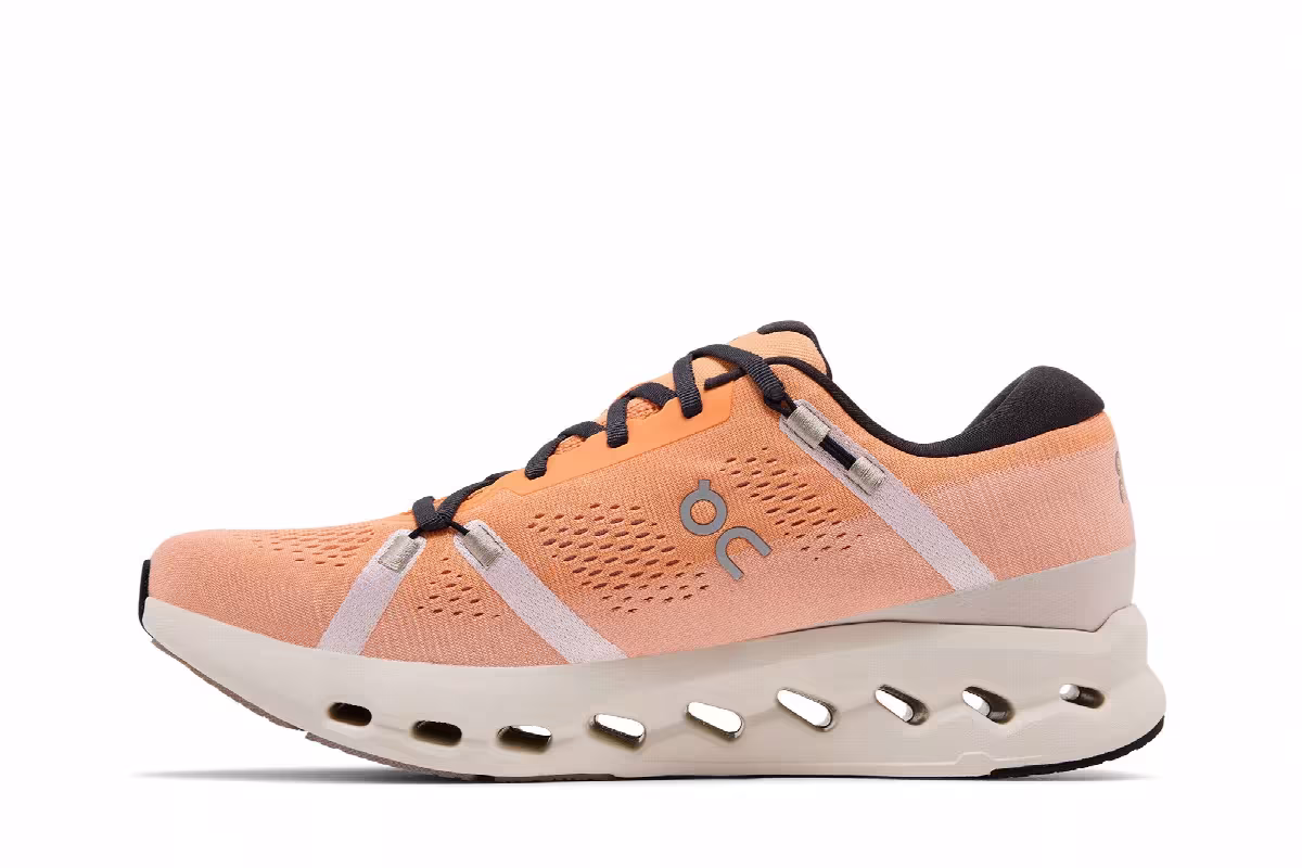 ON Cloudsurfer 2 Tangerine Ivory, view 4