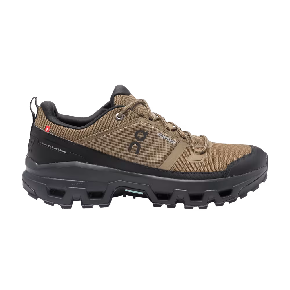 ON Cloudrock Low Waterproof Hunter Black