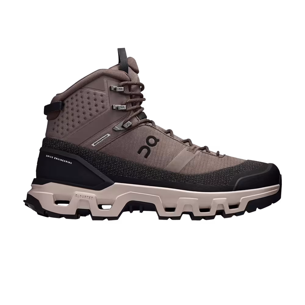 ON Cloudrock Trek Waterproof Ash Fog
