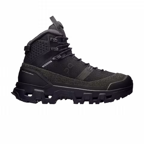 ON Wmns Cloudrock Trek Waterproof 'Triple Black'