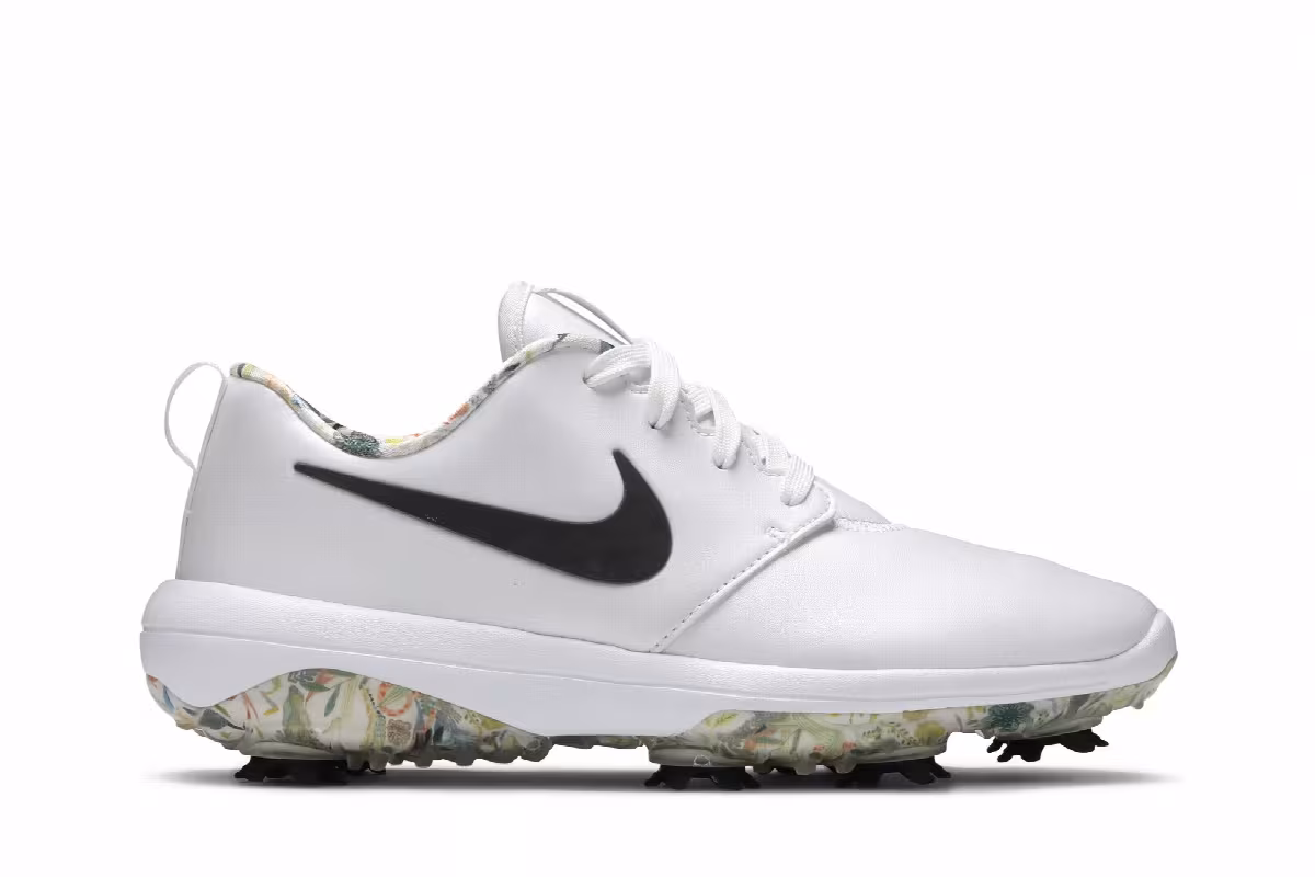 Nike Women's Roshe Golf Tour NRG White Floral, view 2